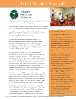 the pdf - Grantmakers for Effective Organizations