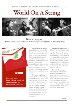 World On A String