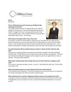 Miranda K. Tell us a little about yourself and why you decided to take