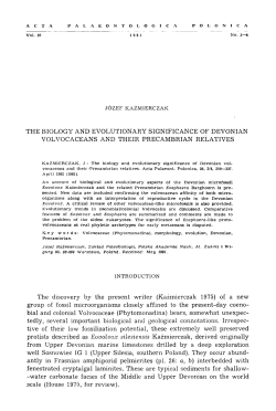 Full text  - Acta Palaeontologica Polonica