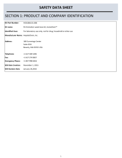 section 1: product and company identification