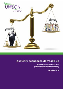 Austerity economics don`t add up