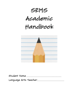 SRMS Academic Handbook