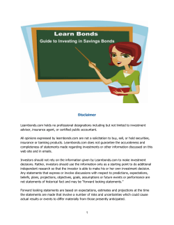 Disclaimer - LearnBonds