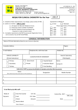 2017 Registration and Order of Payment Form