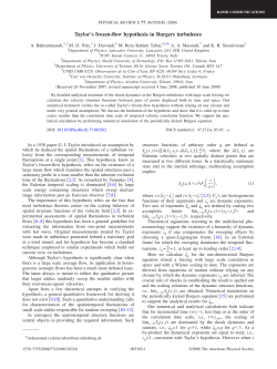 Taylor`s frozen-flow hypothesis in Burgers turbulence