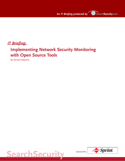 Implementing Network Security Monitoring with Open Source Tools