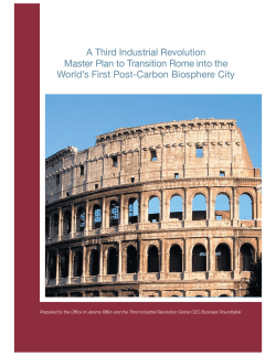 City of Rome - Energy Cities