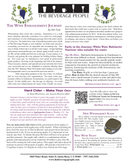 Hard Cider &ndash; Make Your Own