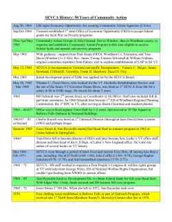 SEVCA`s history here