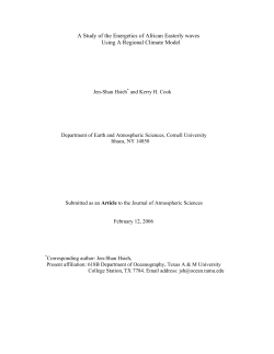 Hsieh, J-.S. and K.H. Cook, 2007