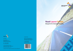 Road Layout Design - Iskandar Malaysia