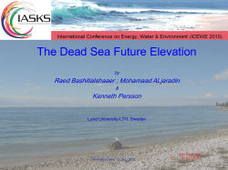 The Dead Sea Future Elevation