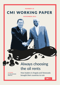 Always choosing the oil rents