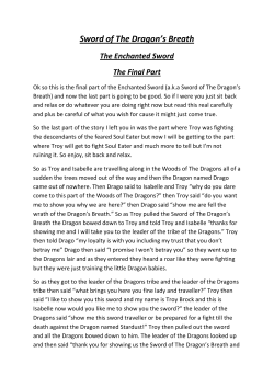 Sword of The Dragon`s Breath