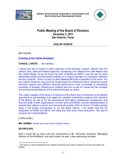 English Version - North American Development Bank