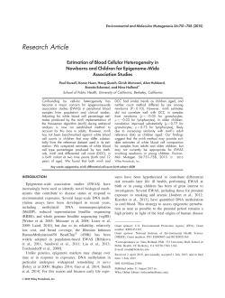 Estimation of blood cellular heterogeneity in children and infants for