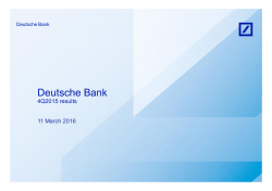 Deutsche 4Q2015 Results