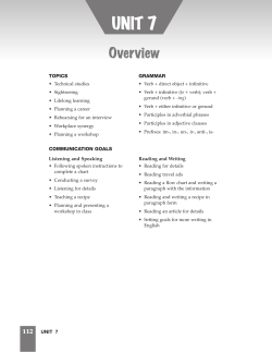 UNIT 7