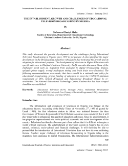 Paper - International Journal of Social Sciences and Education