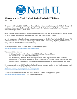 Addendum-2016 Test Rules