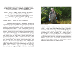 Abstract - Savannah River Ecology Laboratory REU in Radioecology