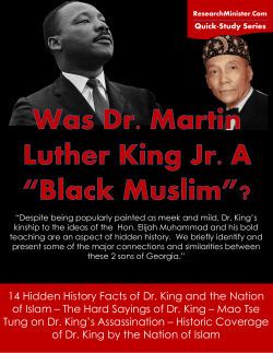 14 Hidden History Facts of Dr. King and the Nation of Islam &ndash; The