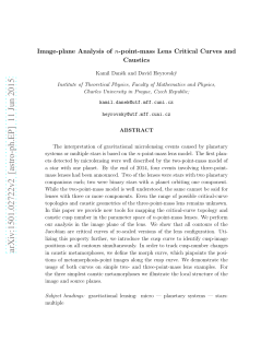Image-plane Analysis of n-point-mass Lens Critical Curves and