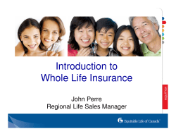 Introduction to Whole Life Insurance