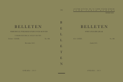 BELLETEN