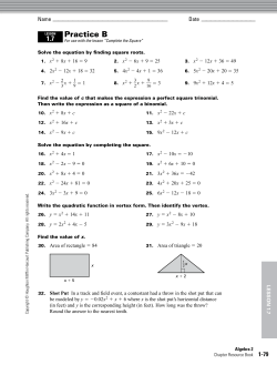 Practice B