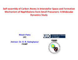 Self-assembly of Carbon Atoms in Interstellar Space and Formation