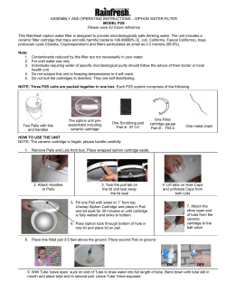 ASSEMBLY AND OPERATING INSTRUCTIONS &ndash; SIPHON WATER