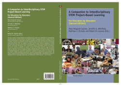 A Companion to Interdisciplinary STEM Project