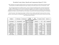 2016 Total Compensation Posting Requirement
