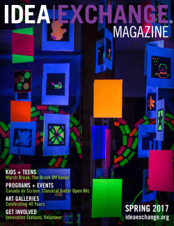 spring 2017 - Idea Exchange