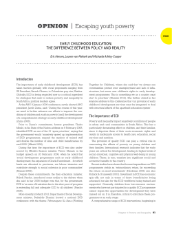 Early childhood education - Transformation Audit Blog