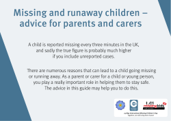 the complete Parents and Carers Advice pack here