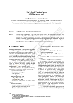 LUC - Land Uptake Control