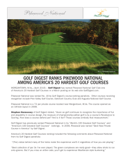 No. 4, Pikewood National GOLF DIGEST RANKS