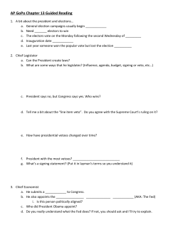 AP GoPo Chapter 13 Guided Reading
