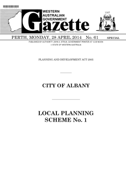 CITY OF ALBANY - State Law Publisher