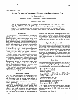 On the structure of the crystal form A` of n