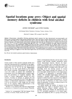 Spatial locations gone awry: Object and spatial memory deficits in