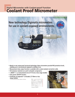 Mitutoyo 293 Series Digimatic Outside Micrometer - MSI