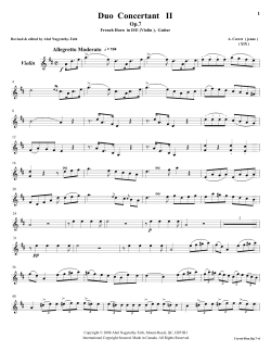 Corret - Duo Op.7 - Just Classical Guitar Club