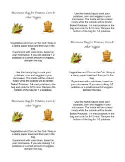 Potato bag instructions