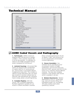 Technical Manual - Rosedale Products