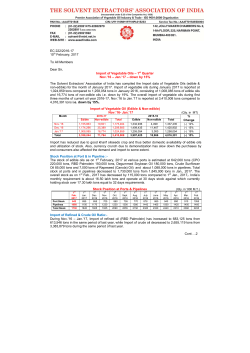 1st Quarter Nov.`16 &ndash; Jan.`17