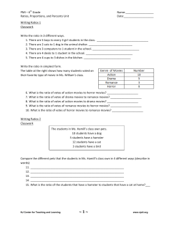 RRPP Review Classwork